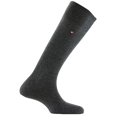 Kindy Mi-bas uni en coton motif drapeau Français MADE IN FRANCE couleur Anthracite Pointure 43-46 - Publicité Kindy Mi-bas uni en coton motif drapeau Français MADE IN FRANCE couleur Anthracite Pointure 43-46 - Publicité