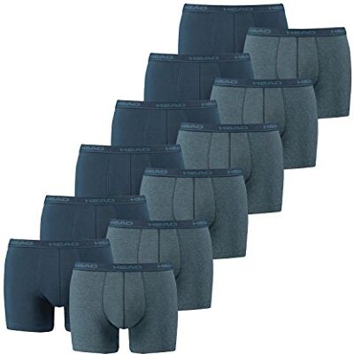 HEAD Boxer Hommes Boxer Shorts sous-vêtements 12's Lot dans Beaucoup de Couleurs - Publicité HEAD Boxer Hommes Boxer Shorts sous-vêtements 12's Lot dans Beaucoup de Couleurs - Publicité