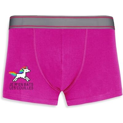 La French Touch Boxer Homme Humour Je m'en Bats Les Couilles Imprimé en France Caleçon Homme Drole et Rigolo Cadeau Humour Anniversaire Original (Rose, L) - Publicité La French Touch Boxer Homme Humour Je m'en Bats Les Couilles Imprimé en France Caleçon Homme Drole et Rigolo Cadeau Humour Anniversaire Original (Rose, L) - Publicité