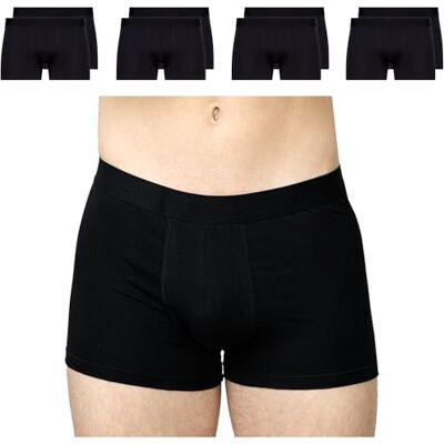 SES Lot de 8 boxers pour homme Noir Medium - Publicité SES Lot de 8 boxers pour homme Noir Medium - Publicité