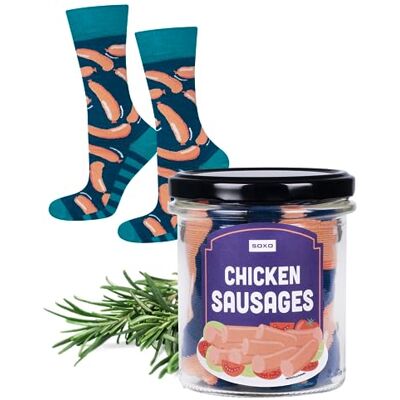 soxo Cadeau Gourmand Coffret Fan De Saucisson Chaussettes Homme 40-45 - Publicité soxo Cadeau Gourmand Coffret Fan De Saucisson Chaussettes Homme 40-45 - Publicité