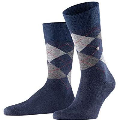 Burlington Edinburgh M SO laine motif fantaisie 1 paire, Chaussettes Homme, Bleu (Dark Navy 6377), 40-46 - Publicité Burlington Edinburgh M SO laine motif fantaisie 1 paire, Chaussettes Homme, Bleu (Dark Navy 6377), 40-46 - Publicité