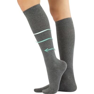 CALZITALY Mi-bas Médicaux de Contention à Compression Graduée Forte 15-21 mm/Hg Bleu, Gris, Noir S, M, L, XL, XXL Made in Italy - Publicité CALZITALY Mi-bas Médicaux de Contention à Compression Graduée Forte 15-21 mm/Hg Bleu, Gris, Noir S, M, L, XL, XXL Made in Italy - Publicité