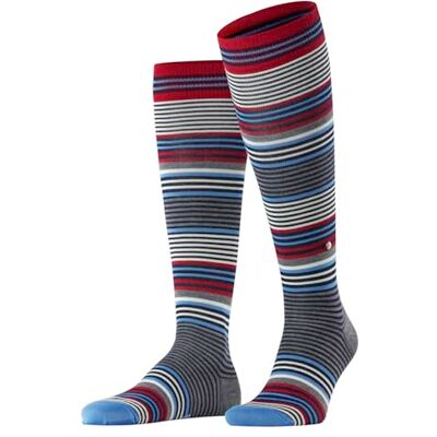 Burlington Stripe M KH laine motif fantaisie 1 paire, Chaussettes longues Homme, Bleu (Marine 6120), 40-46 - Publicité Burlington Stripe M KH laine motif fantaisie 1 paire, Chaussettes longues Homme, Bleu (Marine 6120), 40-46 - Publicité