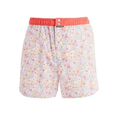 ARTHUR Caleçon Homme avec Maintien intégré 100% Coton Bio Confort et Soutien Optimal Motif Fleurs Liberty Rose Taille L - Publicité ARTHUR Caleçon Homme avec Maintien intégré 100% Coton Bio Confort et Soutien Optimal Motif Fleurs Liberty Rose Taille L - Publicité