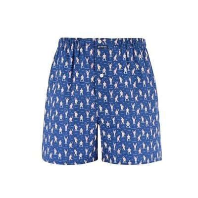 ARTHUR Caleçon Homme Motif Baigneurs Bleu Marine Taille M - Publicité ARTHUR Caleçon Homme Motif Baigneurs Bleu Marine Taille M - Publicité