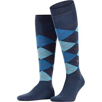 Burlington Edinburgh M Kh laine fantaisie 1 paire, Chaussettes longues Homme, Bleu Dark Blue 6697-O, 40-46 - Publicité Burlington Edinburgh M Kh laine fantaisie 1 paire, Chaussettes longues Homme, Bleu Dark Blue 6697-O, 40-46 - Publicité