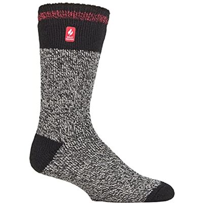 HEAT HOLDERS Homme Chaussettes Thermiques Anti-Froid Pour Hiver Epaisses Chaussettes (Rouge Noir (Porto), 39-45) - Publicité HEAT HOLDERS Homme Chaussettes Thermiques Anti-Froid Pour Hiver Epaisses Chaussettes (Rouge Noir (Porto), 39-45) - Publicité