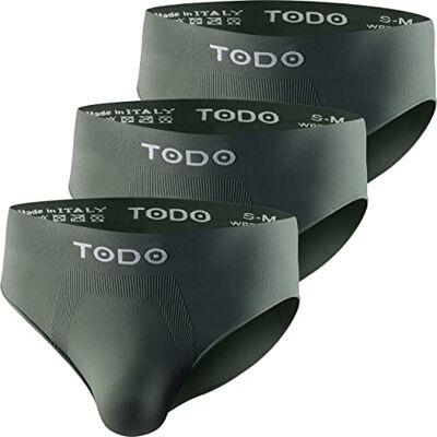 TODO Slips de Sport Homme Respirant (Lot de 3) élastique sous-vêtements, Ajustement Parfait, sans Plis, sans frottement - Publicité TODO Slips de Sport Homme Respirant (Lot de 3) élastique sous-vêtements, Ajustement Parfait, sans Plis, sans frottement - Publicité