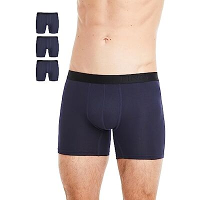 FINN Boxer Hommes Pack de 3 Caleçon Micromodaux Respirants - Publicité FINN Boxer Hommes Pack de 3 Caleçon Micromodaux Respirants - Publicité