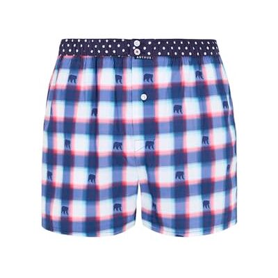 ARTHUR Caleçon Homme Motifs Ours Carreaux Marine Taille M - Publicité ARTHUR Caleçon Homme Motifs Ours Carreaux Marine Taille M - Publicité