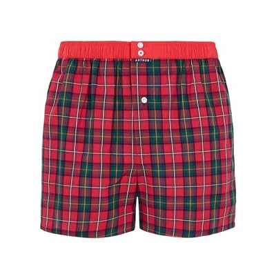 ARTHUR Caleçon Homme avec Maintien Intégré 100% Coton Respirant & Doux sous-vêtement Homme à Motifs Clan Tartan Ecossais Rouge Taille M - Publicité ARTHUR Caleçon Homme avec Maintien Intégré 100% Coton Respirant & Doux sous-vêtement Homme à Motifs Clan Tartan Ecossais Rouge Taille M - Publicité