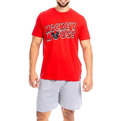 Disney Ensemble De Pyjamas Mickey Mouse Homme Rouge Small - Publicité Disney Ensemble De Pyjamas Mickey Mouse Homme Rouge Small - Publicité