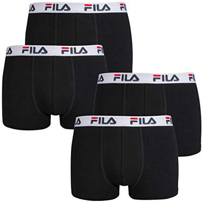 Fila 4 Pair Men Urban Boxer Underwear Shorts FU5016 - Publicité Fila 4 Pair Men Urban Boxer Underwear Shorts FU5016 - Publicité