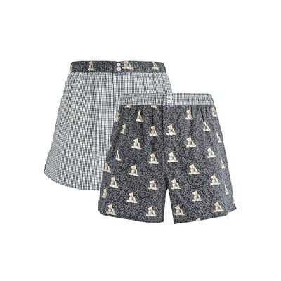 ARTHUR Lot de 2 caleçons Homme avec Maintien intégré 100% Coton Bio Confort et Soutien Optimal Motif Champagne Bulles Noir Taille S - Publicité ARTHUR Lot de 2 caleçons Homme avec Maintien intégré 100% Coton Bio Confort et Soutien Optimal Motif Champagne Bulles Noir Taille S - Publicité