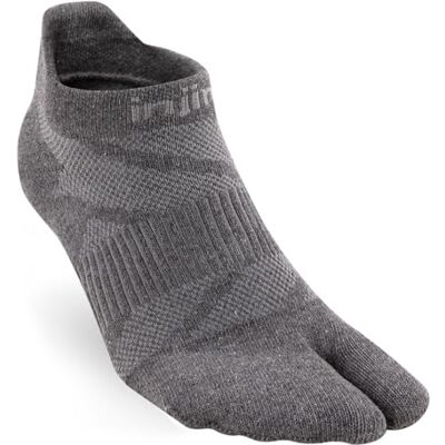 Injinji SPLIT-TOE NO-SHOW COTTON ASH L - Publicité Injinji SPLIT-TOE NO-SHOW COTTON ASH L - Publicité