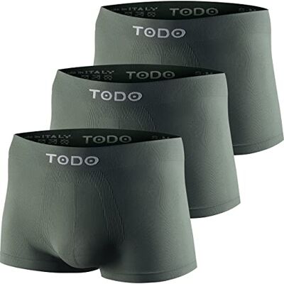 TODO Boxer de Sport Homme Respirant (Lot de 3) élastique sous-vêtements, Ajustement Parfait, sans Plis, sans frottement - Publicité TODO Boxer de Sport Homme Respirant (Lot de 3) élastique sous-vêtements, Ajustement Parfait, sans Plis, sans frottement - Publicité