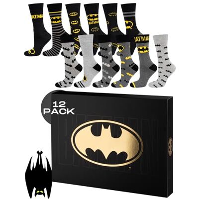 soxo DC Comics Batman Calendrier De L’avent Homme Chaussettes 40-45 - Publicité soxo DC Comics Batman Calendrier De L’avent Homme Chaussettes 40-45 - Publicité