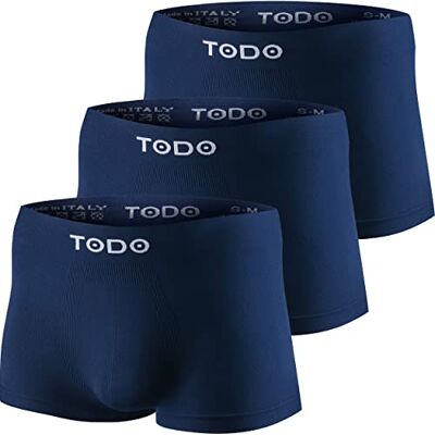 TODO Boxer de Sport Homme Respirant (Lot de 3) élastique sous-vêtements, Ajustement Parfait, sans Plis, sans frottement - Publicité TODO Boxer de Sport Homme Respirant (Lot de 3) élastique sous-vêtements, Ajustement Parfait, sans Plis, sans frottement - Publicité