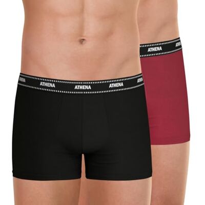 Athena Lot de 2 Boxers Homme Duo Essentiel - Publicité Athena Lot de 2 Boxers Homme Duo Essentiel - Publicité
