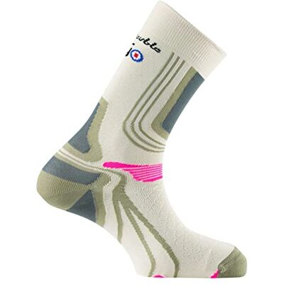Thyo Mi-chaussettes La Double® Trek en fils recyclés - Publicité Thyo Mi-chaussettes La Double® Trek en fils recyclés - Publicité