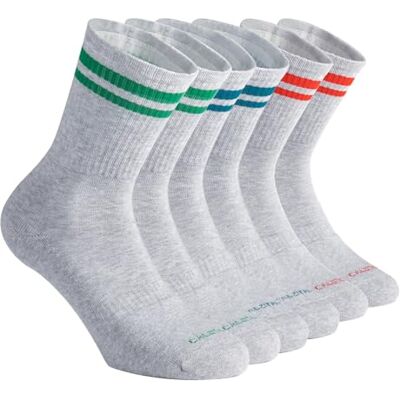 CALZITALY PACK 2-3-4 PAIRES Chaussettes de sport Unisexes, Chaussettes de Tennis Padel Running Crossfit Fitness, Chaussettes Techniques en coton MADE IN ITALY - Publicité CALZITALY PACK 2-3-4 PAIRES Chaussettes de sport Unisexes, Chaussettes de Tennis Padel Running Crossfit Fitness, Chaussettes Techniques en coton MADE IN ITALY - Publicité