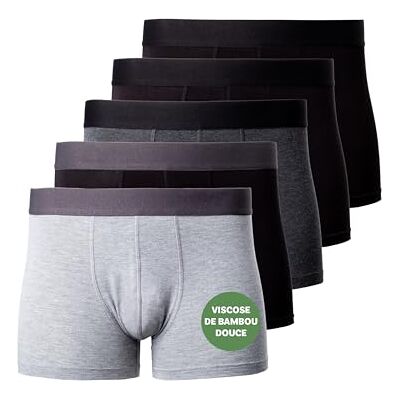 Occulto Boxer Homme Bambou Lot de 5 (modèle: ), Calecon Homme - Publicité Occulto Boxer Homme Bambou Lot de 5 (modèle: ), Calecon Homme - Publicité