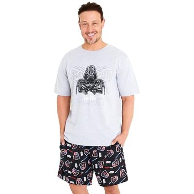 Disney Star Wars Pyjama Court Homme Ensemble Tee Shirt Homme et Short Pyjama Coton Doux Cadeau Baby Yoda Dark Vador (3XL, Gris Darth Vader) - Publicité Disney Star Wars Pyjama Court Homme Ensemble Tee Shirt Homme et Short Pyjama Coton Doux Cadeau Baby Yoda Dark Vador (3XL, Gris Darth Vader) - Publicité