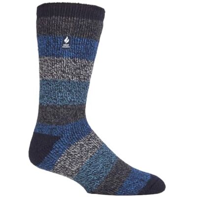 HEAT HOLDERS Homme Chaussettes Thermiques Anti-Froid Pour Hiver Epaisses Chaussettes (Bleu marine/Essence (Milan), 39-45) - Publicité HEAT HOLDERS Homme Chaussettes Thermiques Anti-Froid Pour Hiver Epaisses Chaussettes (Bleu marine/Essence (Milan), 39-45) - Publicité
