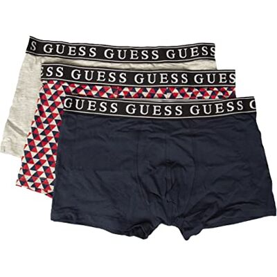 Guess Boxer Homme 3 pièces Pack tripack Coton élastique apparentarticle U2VG00JR00A TRIPACK Trunk - Publicité Guess Boxer Homme 3 pièces Pack tripack Coton élastique apparentarticle U2VG00JR00A TRIPACK Trunk - Publicité