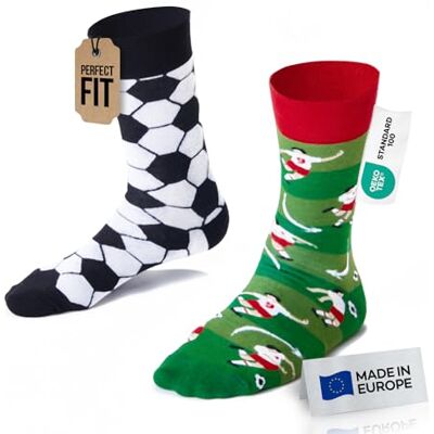 Many Mornings Chaussettes basses Homme Multicolore Vert/noir/blanc - Publicité Many Mornings Chaussettes basses Homme Multicolore Vert/noir/blanc - Publicité