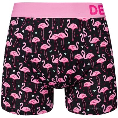 Dedoles Boxer Homme & Garçon sous-vêtements Caleçon Coton Beaucoup Designs Amusants Hockey Barbecue Football Citron Lime Cadeau, Couleur: Noir, désign: Flamants et cœurs (Boxer), Taille: XXL - Publicité Dedoles Boxer Homme & Garçon sous-vêtements Caleçon Coton Beaucoup Designs Amusants Hockey Barbecue Football Citron Lime Cadeau, Couleur: Noir, désign: Flamants et cœurs (Boxer), Taille: XXL - Publicité