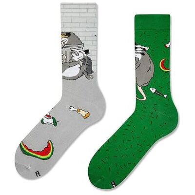 ZOOKSY Chaussettes d'Été Colorées MixTury pour Hommes Femmes 1 Paire Longue en Coton Opossum 41-46 - Publicité ZOOKSY Chaussettes d'Été Colorées MixTury pour Hommes Femmes 1 Paire Longue en Coton Opossum 41-46 - Publicité
