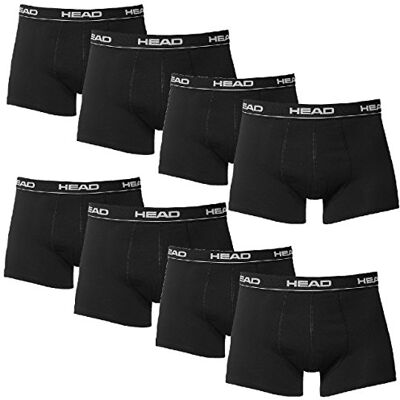 HEAD Homme Boxer Basic Boxer De 8 pièces Lot - Publicité HEAD Homme Boxer Basic Boxer De 8 pièces Lot - Publicité