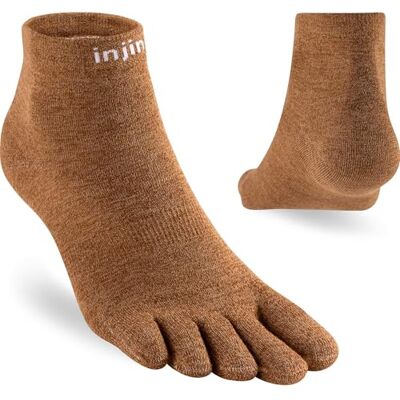 Injinji LINER MINI-CREW ELK L, marron, L - Publicité Injinji LINER MINI-CREW ELK L, marron, L - Publicité