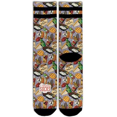 American Socks Yummies Mi-haut S/M Chaussettes - Publicité American Socks Yummies Mi-haut S/M Chaussettes - Publicité