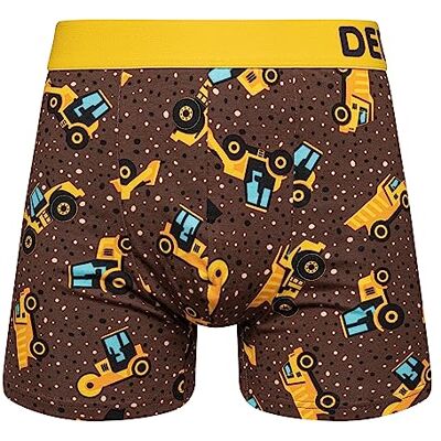 Dedoles Boxer Homme & Garçon sous-vêtements Caleçon Coton Beaucoup Designs Amusants, Couleur: Marron, désign: Équipement Lourd (Boxers), Taille: XXL - Publicité Dedoles Boxer Homme & Garçon sous-vêtements Caleçon Coton Beaucoup Designs Amusants, Couleur: Marron, désign: Équipement Lourd (Boxers), Taille: XXL - Publicité