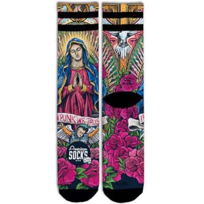 American Socks Guadalupe Mid High L/XL - Publicité American Socks Guadalupe Mid High L/XL - Publicité