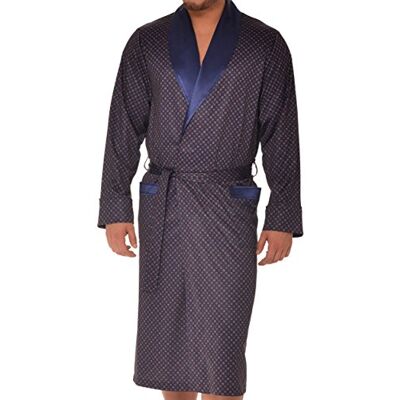 R Revise Revise Robe de chambre pour hommes Léger et confortable Bleu foncé Taille 4XL - Publicité R Revise Revise Robe de chambre pour hommes Léger et confortable Bleu foncé Taille 4XL - Publicité