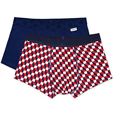 Happy Socks Boxer (Lot de 2) Homme - Publicité Happy Socks Boxer (Lot de 2) Homme - Publicité