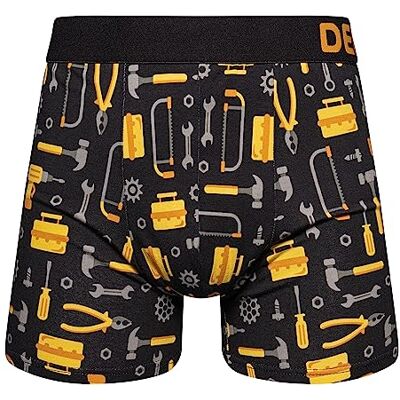 Dedoles Boxer Homme & Garçon sous-vêtements Caleçon Coton Beaucoup Designs Amusants, Couleur: Noir, désign: Mécanicien (Boxers), Taille: XXL - Publicité Dedoles Boxer Homme & Garçon sous-vêtements Caleçon Coton Beaucoup Designs Amusants, Couleur: Noir, désign: Mécanicien (Boxers), Taille: XXL - Publicité