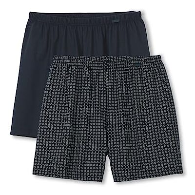Calida Prints Benefit Boxers hommes, en pack de deux, avec ceinture recouverte - Publicité Calida Prints Benefit Boxers hommes, en pack de deux, avec ceinture recouverte - Publicité