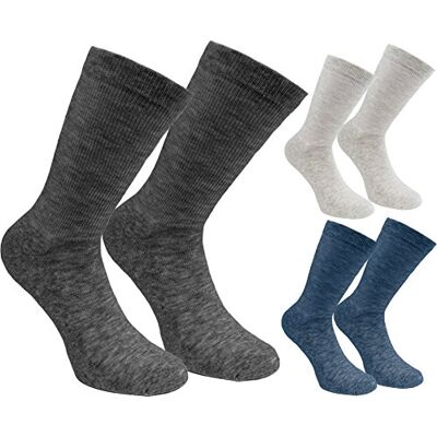 BRUBAKER HENRY 6 paires de chaussettes homme Lenzing Modal - Publicité BRUBAKER HENRY 6 paires de chaussettes homme Lenzing Modal - Publicité