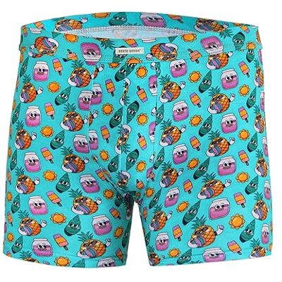 sesto senso Caleçon Drôle Hommes Motifs Heureux Boxer Funny - Publicité sesto senso Caleçon Drôle Hommes Motifs Heureux Boxer Funny - Publicité