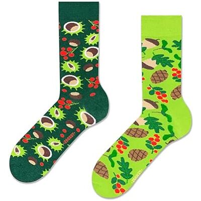 ZOOKSY Chaussettes d'été colorées pour hommes femmes 1 paire MixTury I Chaussettes d'été colorées pour hommes femmes I Chaussettes longues en coton I Forêt I 41-46 - Publicité ZOOKSY Chaussettes d'été colorées pour hommes femmes 1 paire MixTury I Chaussettes d'été colorées pour hommes femmes I Chaussettes longues en coton I Forêt I 41-46 - Publicité