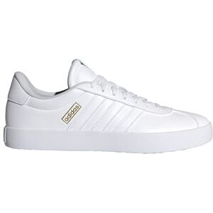 Adidas Homme VL Court Shoes, Cloud White/Cloud White/Gold, 36 EU - Publicité Adidas Homme VL Court Shoes, Cloud White/Cloud White/Gold, 36 EU - Publicité