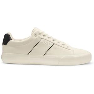 BOSS Hommes Aiden Tenn Baskets en Similicuir à Textures Unies et grainées - Publicité BOSS Hommes Aiden Tenn Baskets en Similicuir à Textures Unies et grainées - Publicité