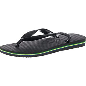 Havaianas Brasil Logo Mixte, Noir ( Black/Black), 27/28 - Publicité