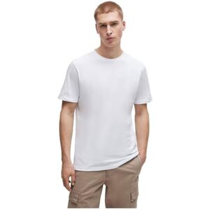 BOSS Hommes Tales T-Shirt en Jersey de Coton avec Patch Logo - Publicité BOSS Hommes Tales T-Shirt en Jersey de Coton avec Patch Logo - Publicité