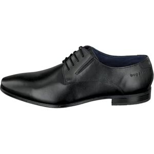 bugatti Homme Chaussure basse business en cuir, derby classique avec élastique, Noir, 46 EU - Publicité bugatti Homme Chaussure basse business en cuir, derby classique avec élastique, Noir, 46 EU - Publicité